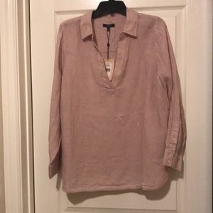 NWT NYDJ Plus Stripe Tunic Top